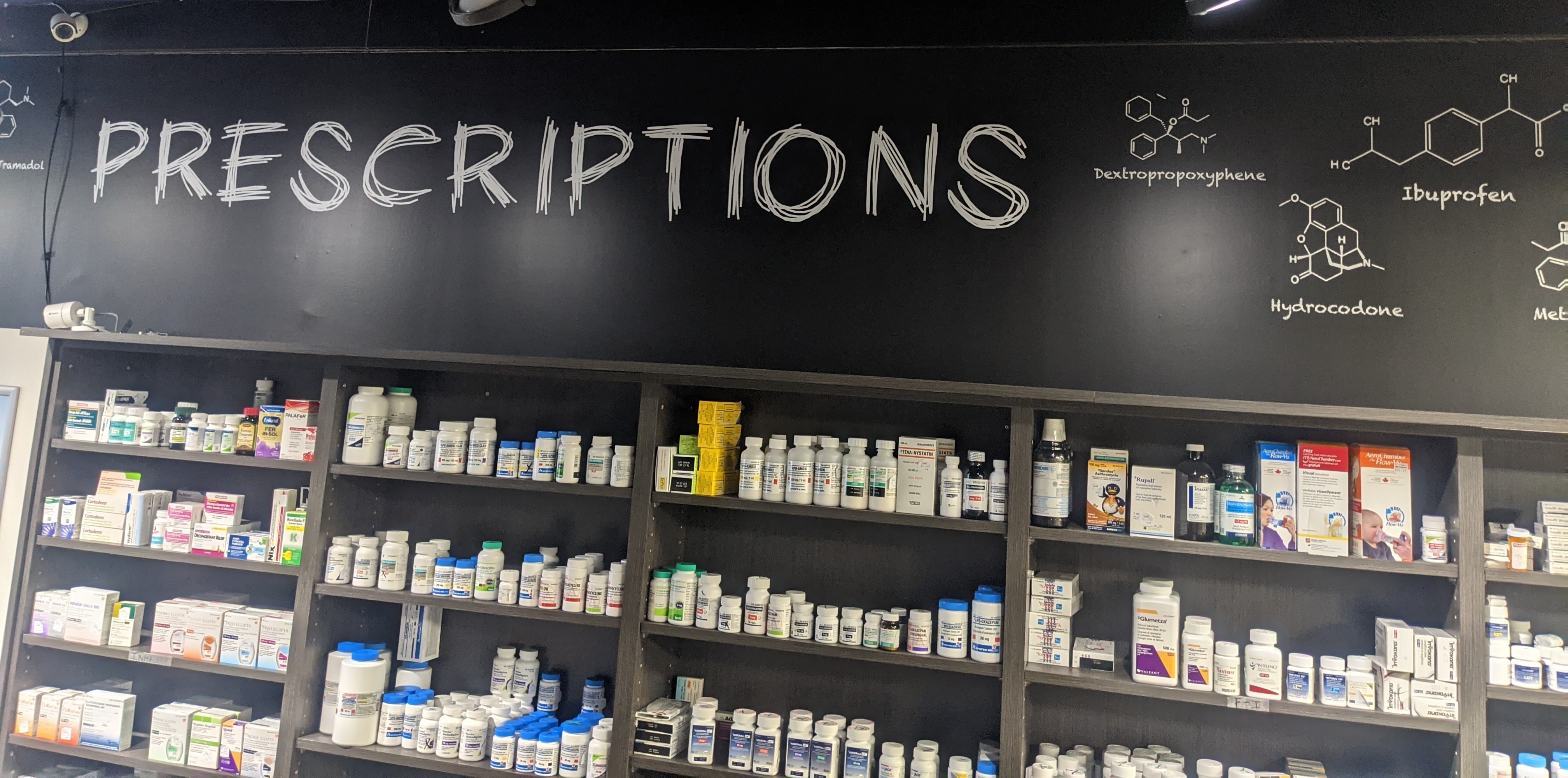 Prescription medication being prepared at Lawlor Pharmasave